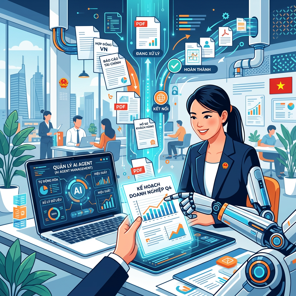 AI Agent đồng hành cùng doanh nghiệp